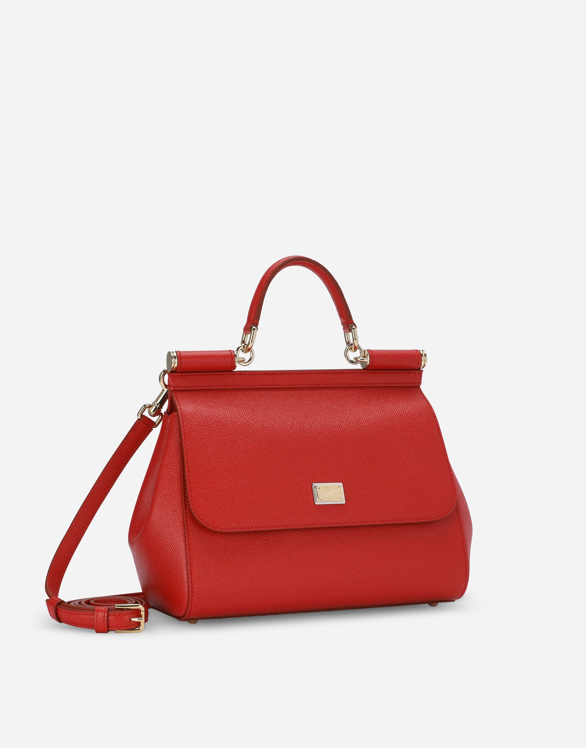トートバッグ Dolce & Gabbana 'Sicily' large handbag (BB6002B1001 8M417) Dolce&Gabbana Large dark green Sicily Hand Bag | TheDoubleF