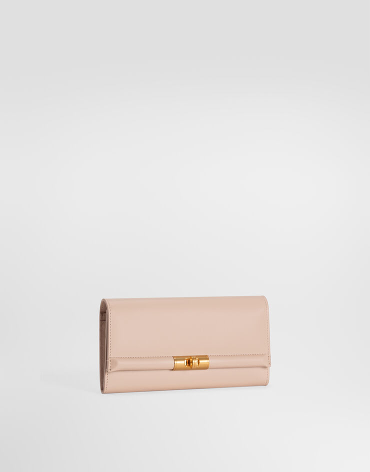 Dolce & Gabbana Marlene wallet in calfskin Dolce & Gabbana Marlene wallet in calfskin Beige BI3507A3G19