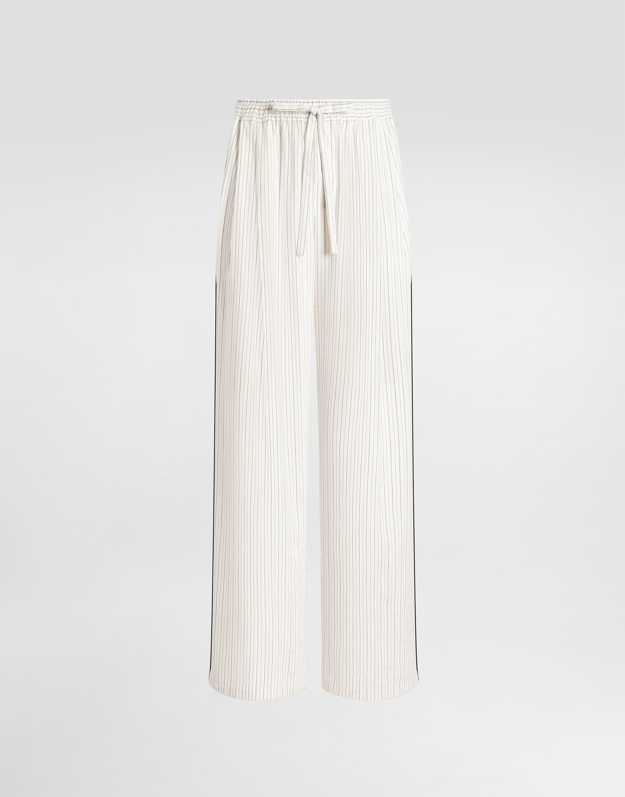 Striped fabric vanity trousers in Multicolor for Men | Dolce&Gabbana®