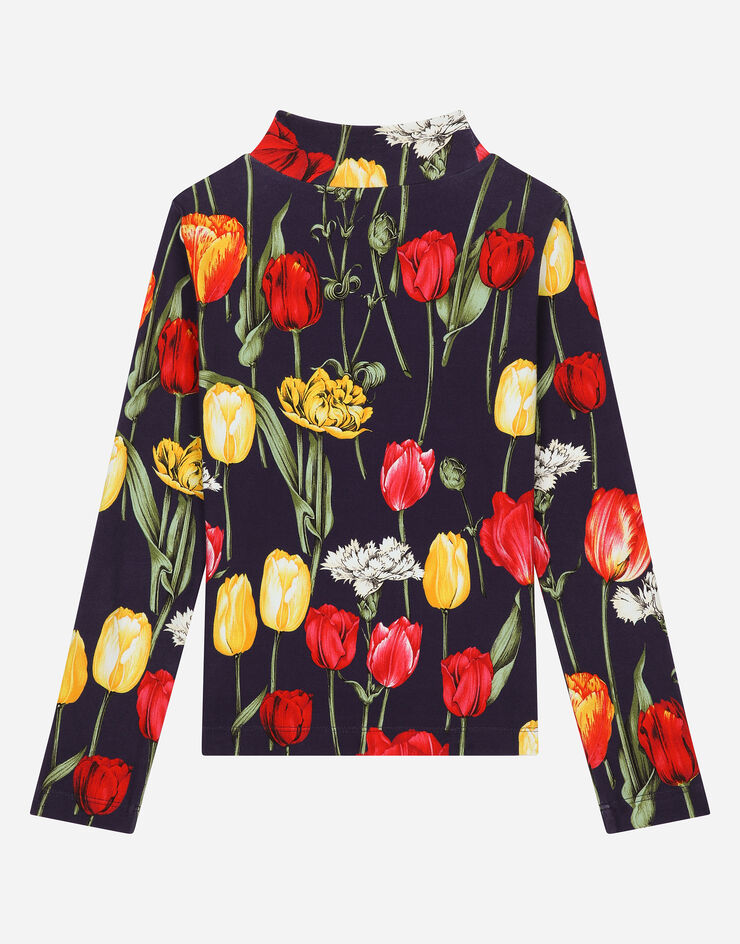 Dolce & Gabbana LUPETTO M/L Stampa L5JTLEFSG85