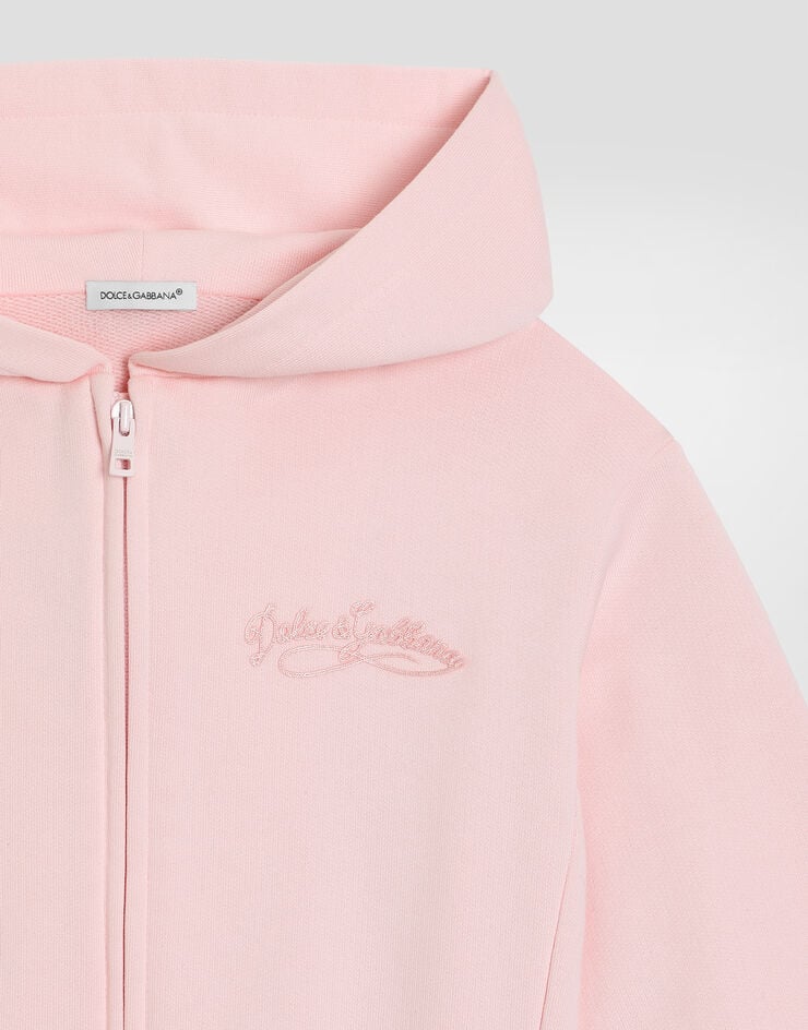 Dolce & Gabbana Sudadera en algodón Dolce & Gabbana Sudadera en algodón Rosa L5JWCWG7QNV