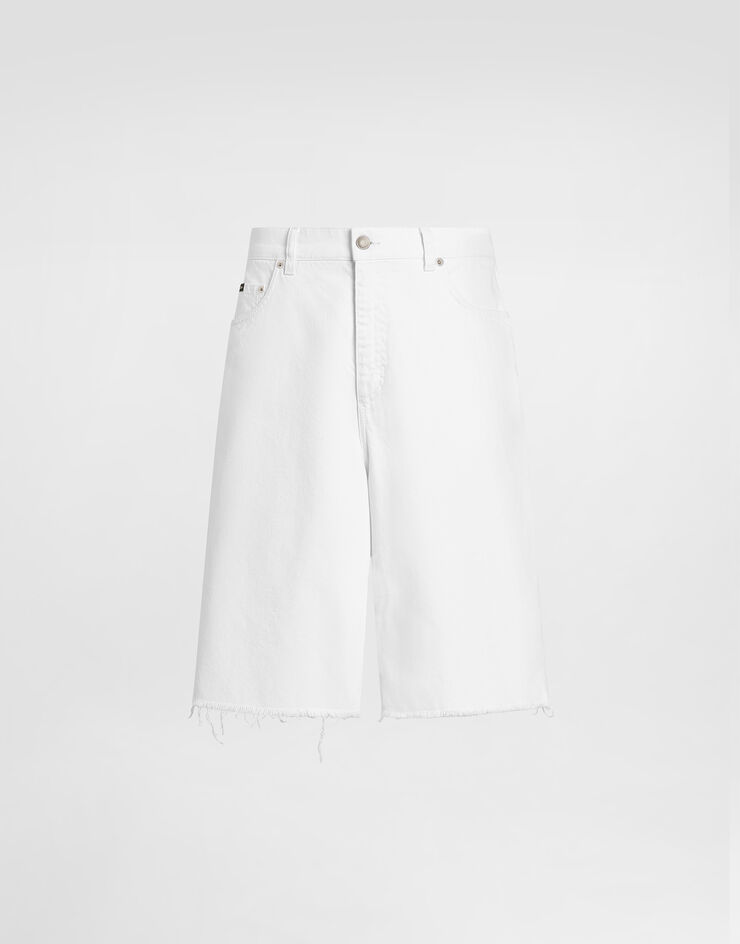 Dolce & Gabbana Denim bermuda shorts Multicolor GP1T2DG8PT9