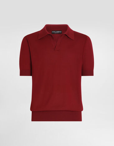 Dolce & Gabbana Cashmere polo shirt  GXZBUTJBW1W
