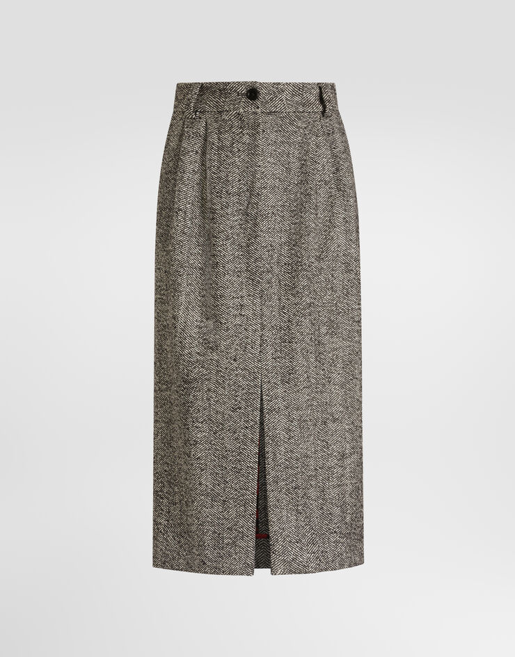 Dolce & Gabbana Wool skirt Dolce & Gabbana Wool skirt Multicolor F4DF6TFCZAT