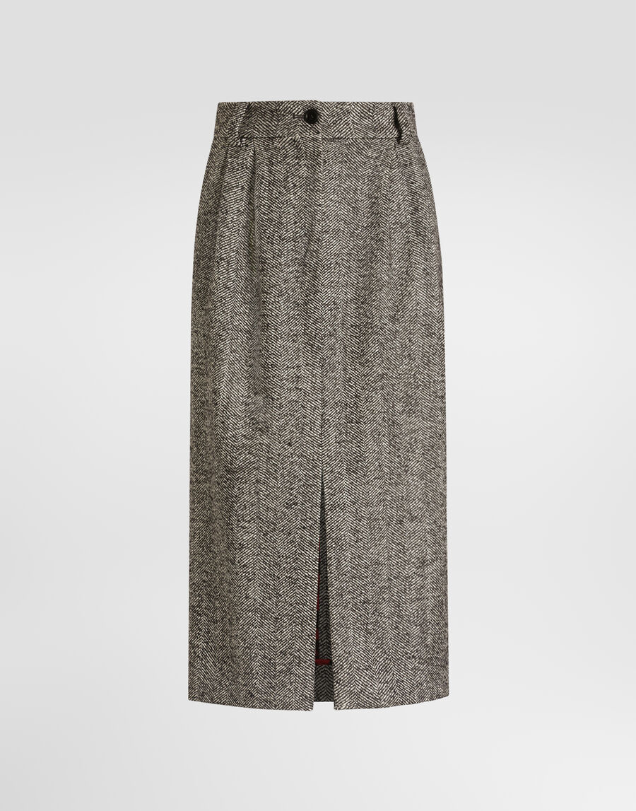 Wool skirt