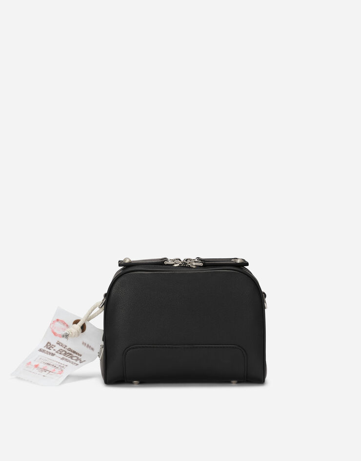 Dolce & Gabbana Trousse de toilette en cuir de veau Noir BP3244AF578