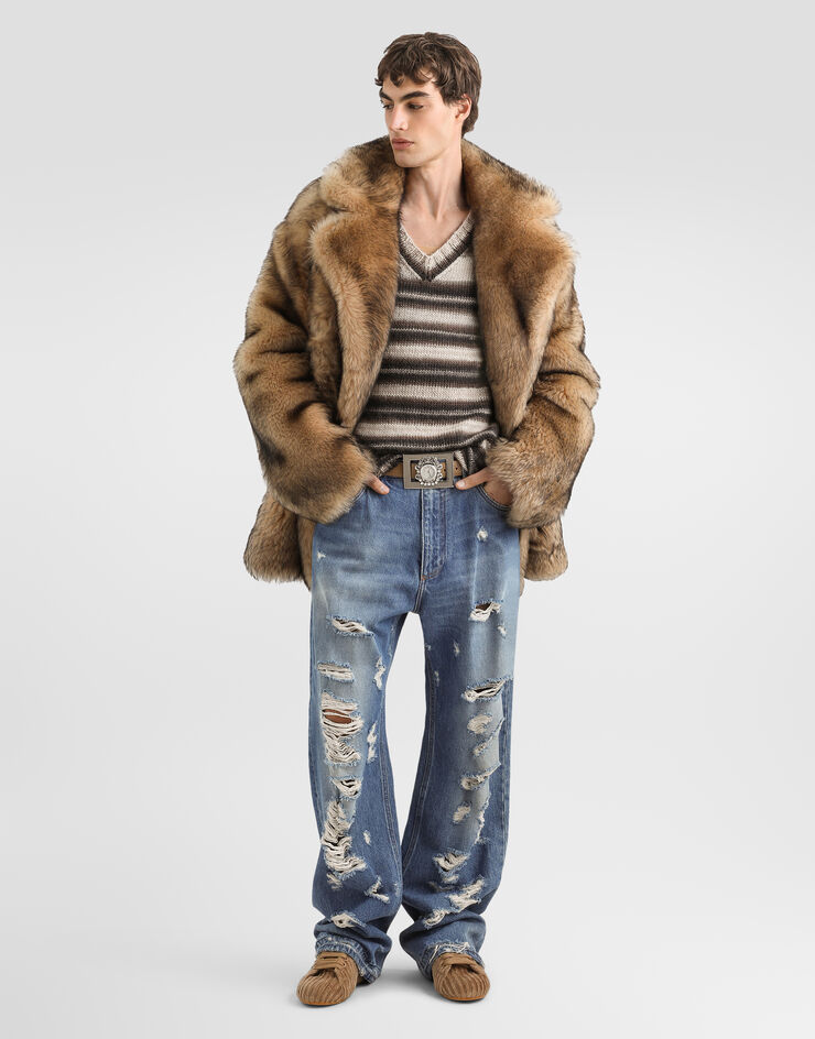 Dolce & Gabbana Denim trousers Dolce & Gabbana Denim trousers Multicolor GP18LDG8QA8