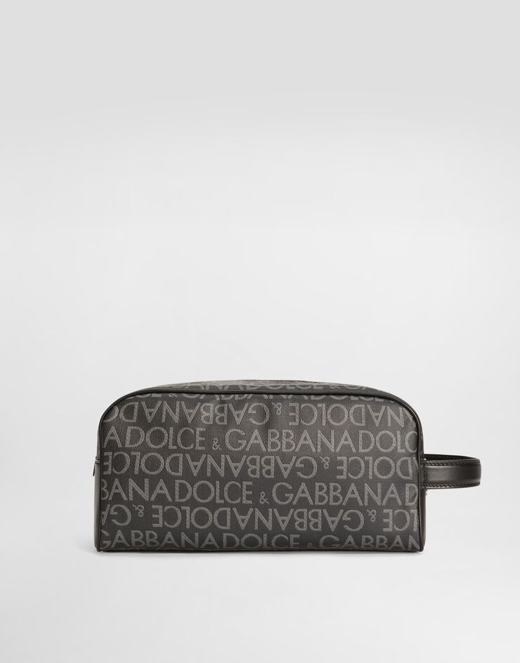 Dolce & Gabbana Necessaire aus beschichtetem Jacquard Mehrfarbig BT0989AJ705