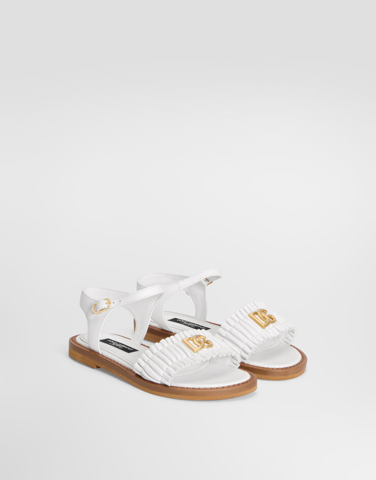 Dolce & Gabbana Nappa leather sandals White D11372A1850