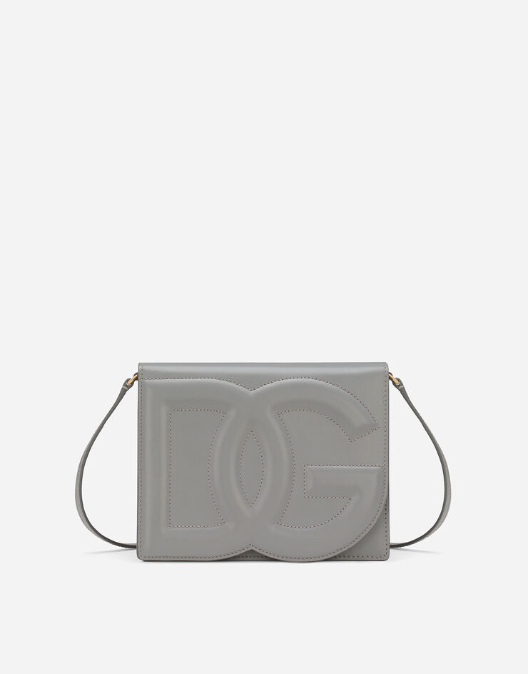 Dolce & Gabbana Umhängetasche DG Logo Grau BB7287AW576