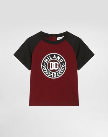 Dolce & Gabbana Jersey t-shirt with print Multicolor L1JTEMG7PUW