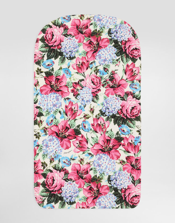 Dolce & Gabbana Interlock baby nest with print Multicolor LNJAH0II7HT