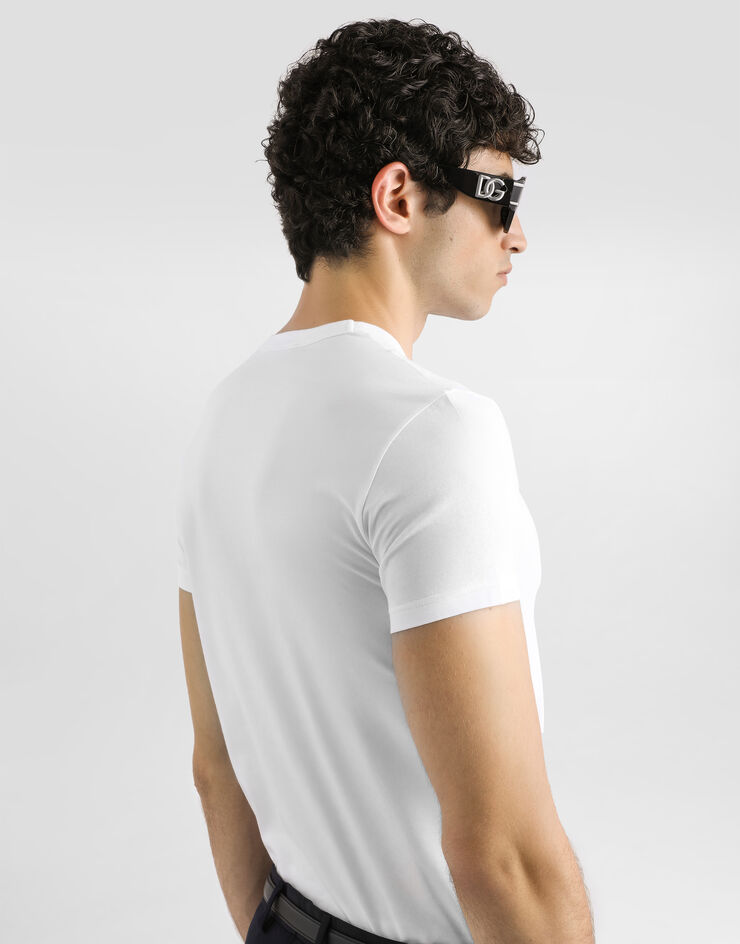Dolce & Gabbana Jersey t-shirt White G8SX0ZG7PIY