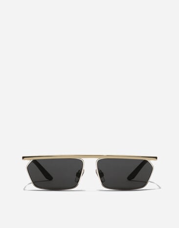 Dolce & Gabbana نظارة شمسية Metal Classic ذهبي VG2327VM387