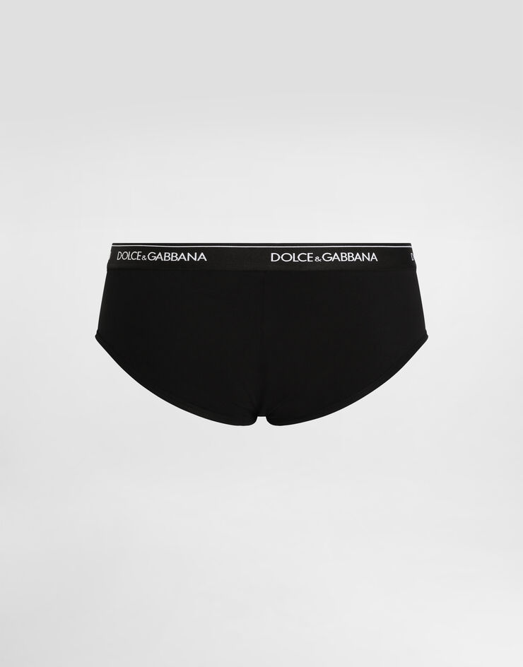 Dolce & Gabbana Paquete de 3 slips regular Brando de punto elástico Multicolor M9D81JONN95