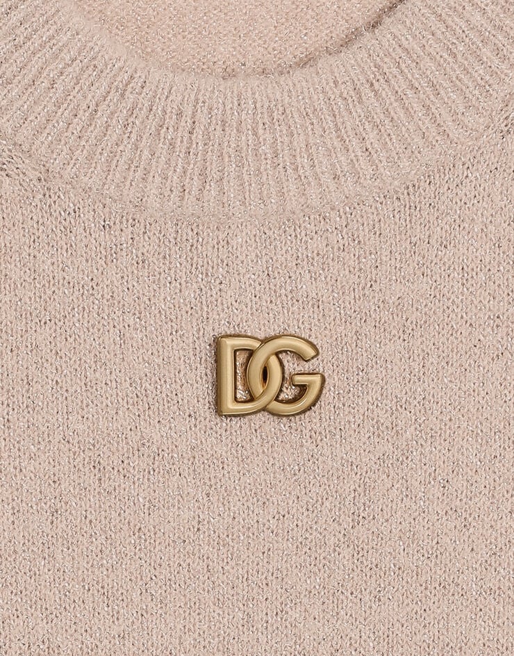 Dolce & Gabbana Plain-knit sweater Pink L5KWMEJGMAY