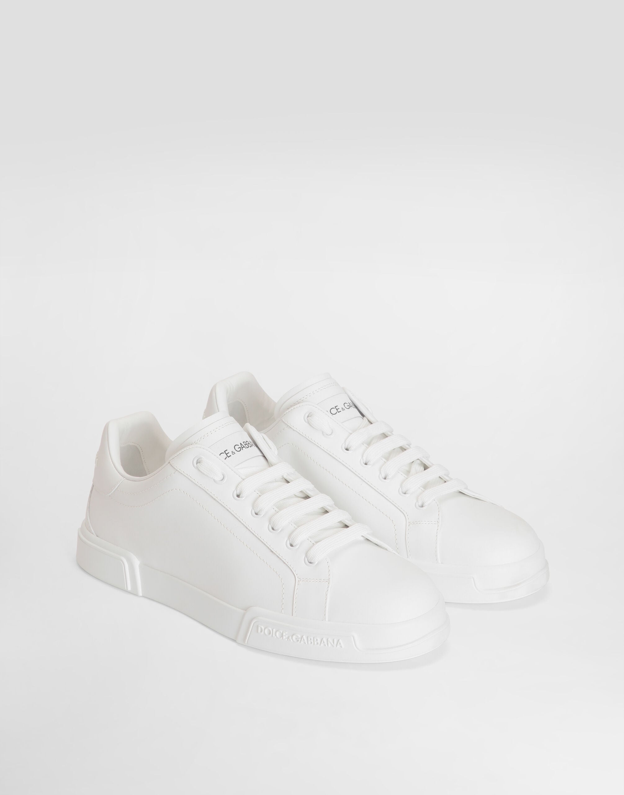 Portofino Light sneaker in calfskin in White for Men