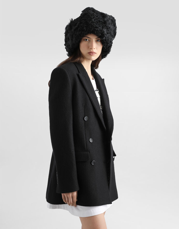 Dolce & Gabbana Wool cloth jacket Black F29UBTHU2BB