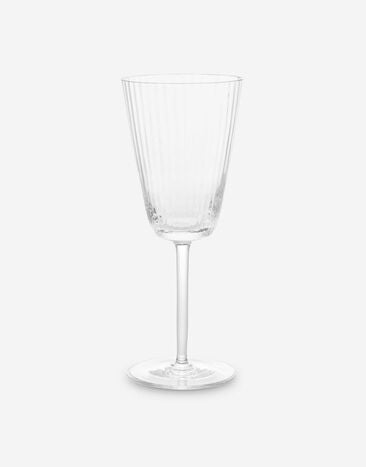 Dolce & Gabbana Copa de vino blanco de vidrio de Murano Multicolor TCB004TCA34