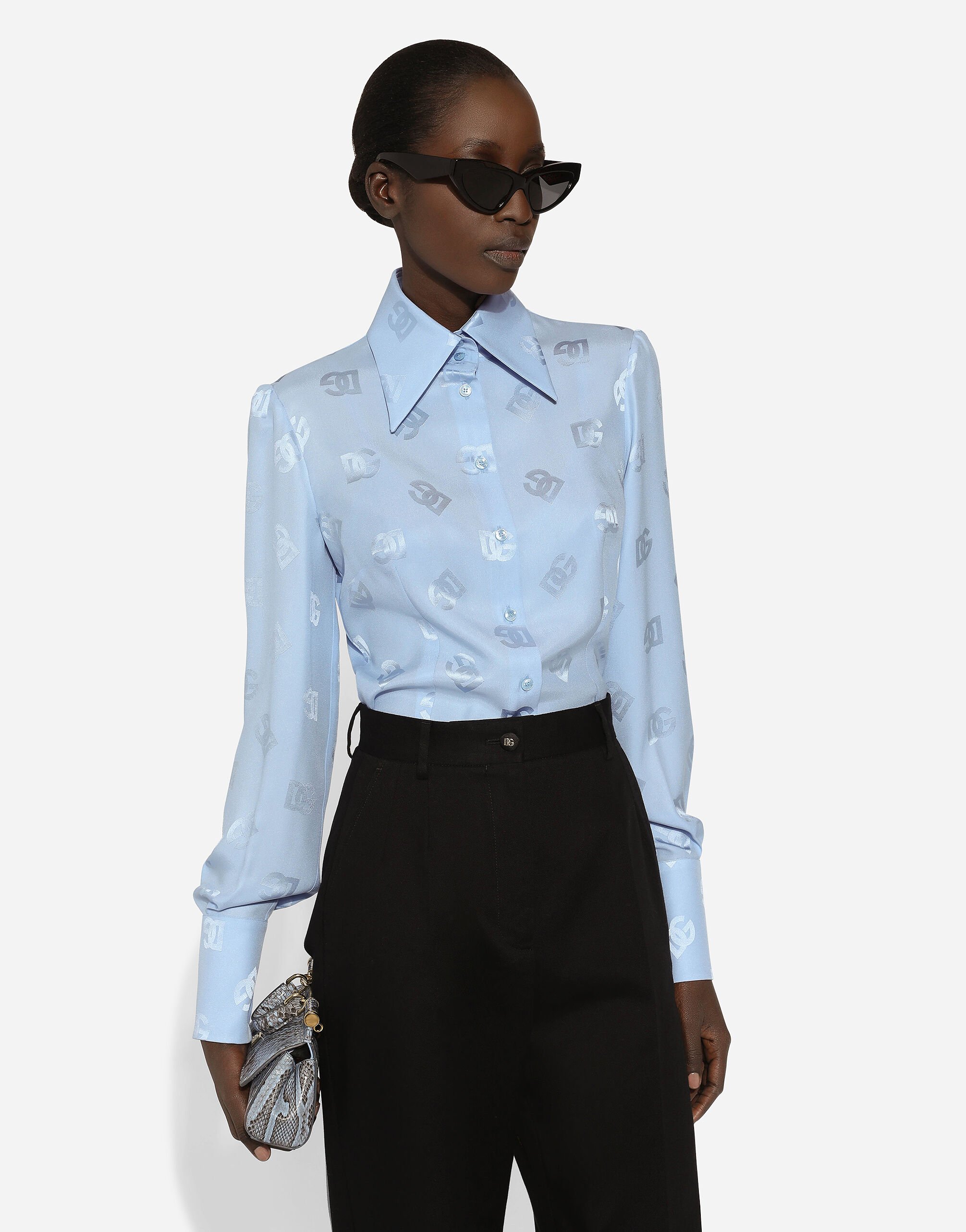 Camicia viola seta shop