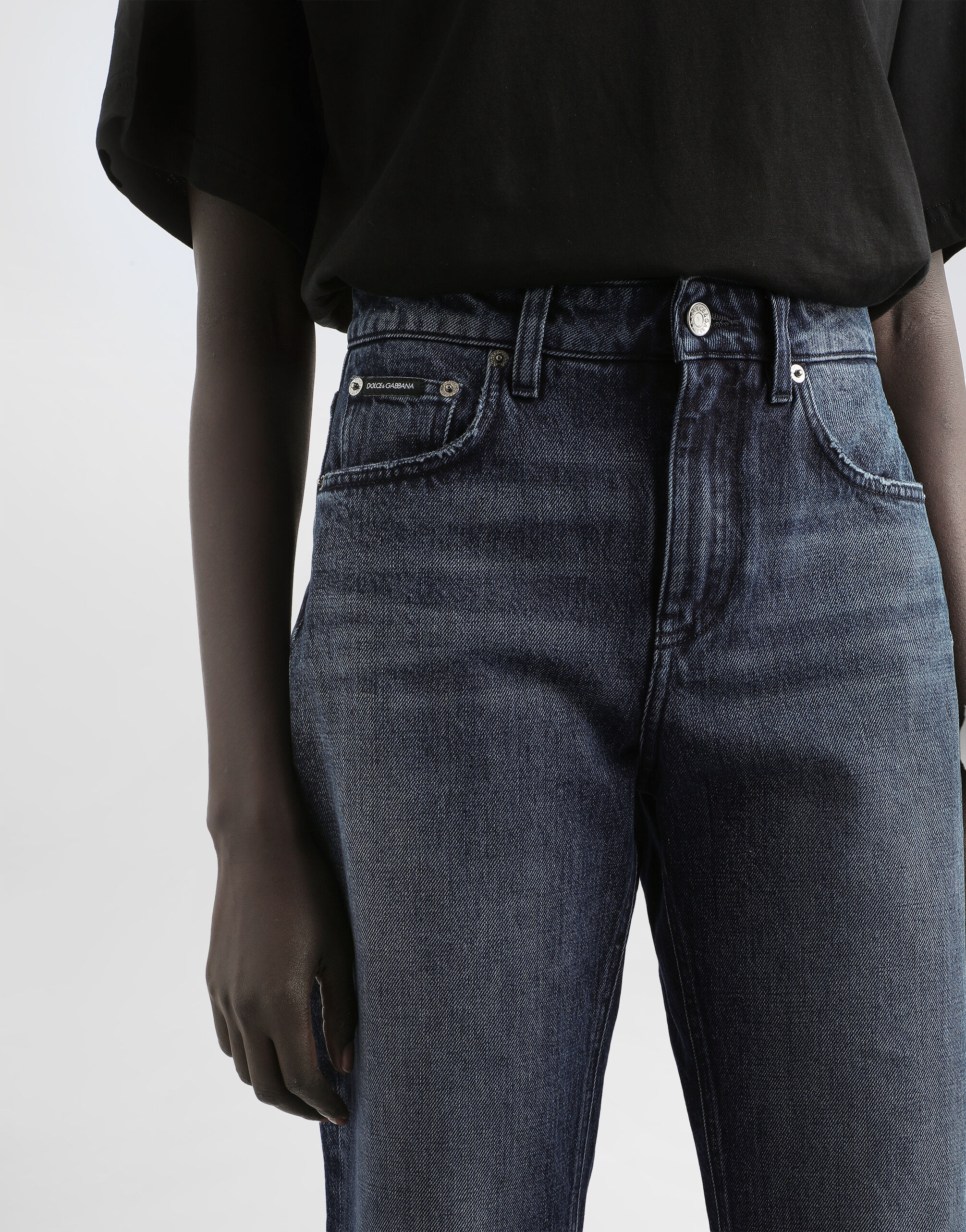 Boyfriend jeans in Blue for Women | Dolce&Gabbana® US