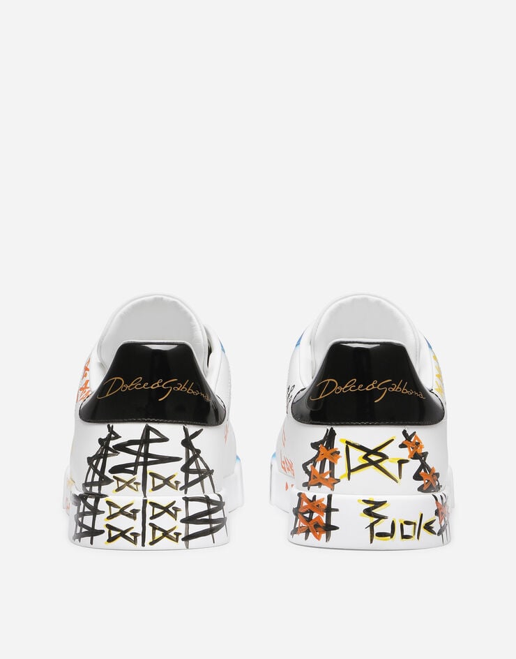 Dolce & Gabbana Sneakers Portofino Édition Limitée Multicolore CK1563B7056