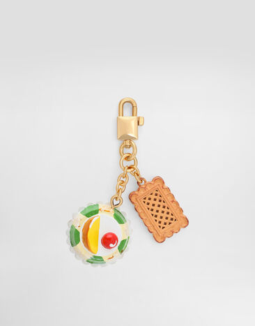 Dolce & Gabbana Cassatina keychain charm Multicolor BI3411AM255