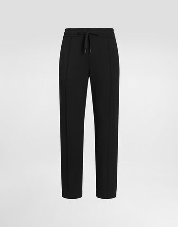Dolce & Gabbana Technical jersey trousers Black GP17YTFUGUL