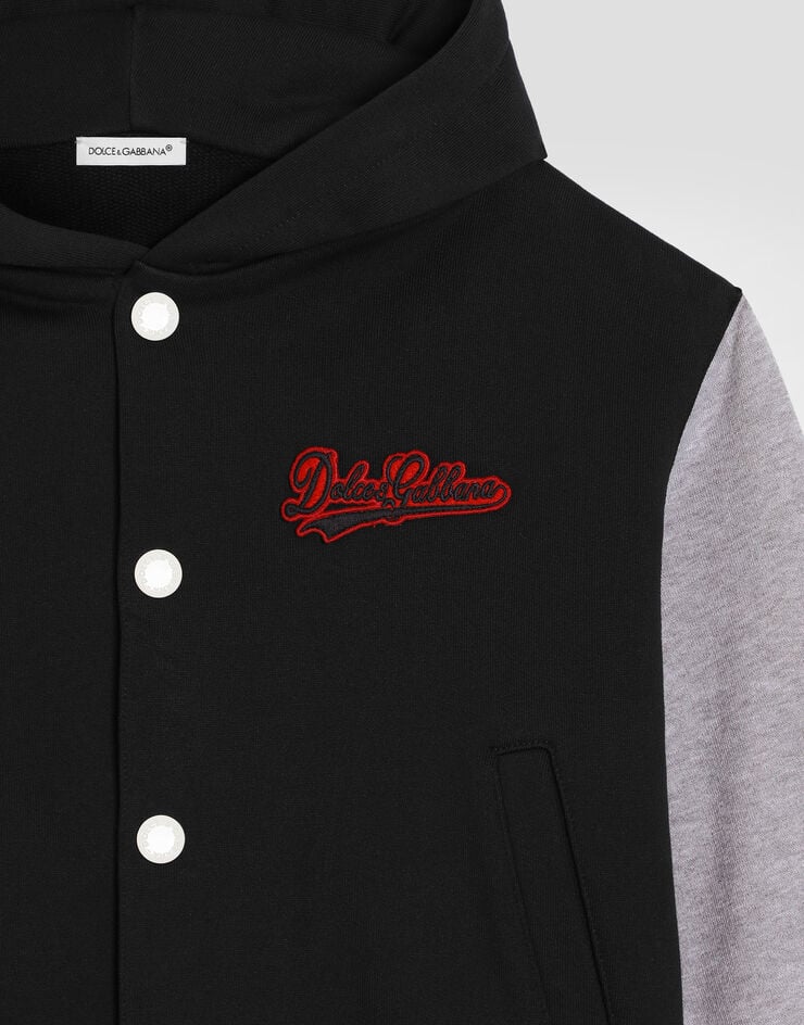 Dolce & Gabbana Cotton sweatshirt with patch Dolce & Gabbana Cotton sweatshirt with patch L4JB8FG7P6N