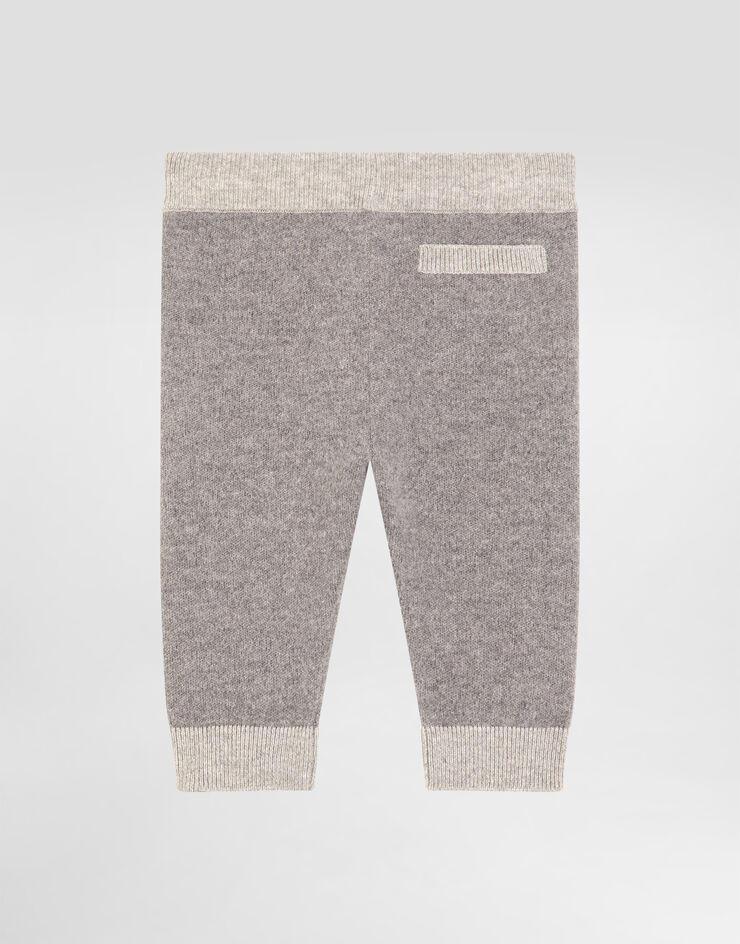 Dolce & Gabbana Wool and cashmere trousers Grey L1KP13JGMB8