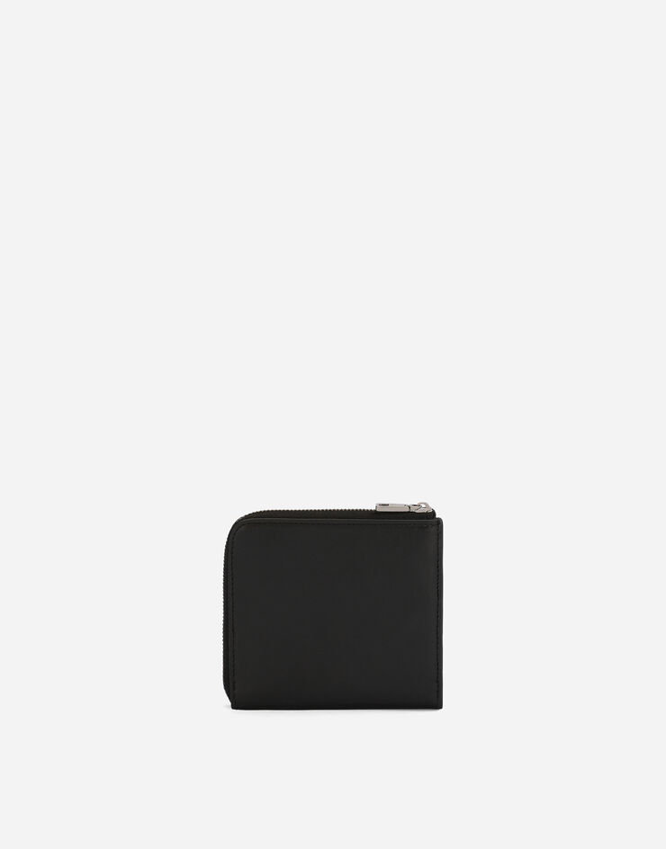 Dolce & Gabbana Calfskin card holder with logo Multicolor BP3273AN244