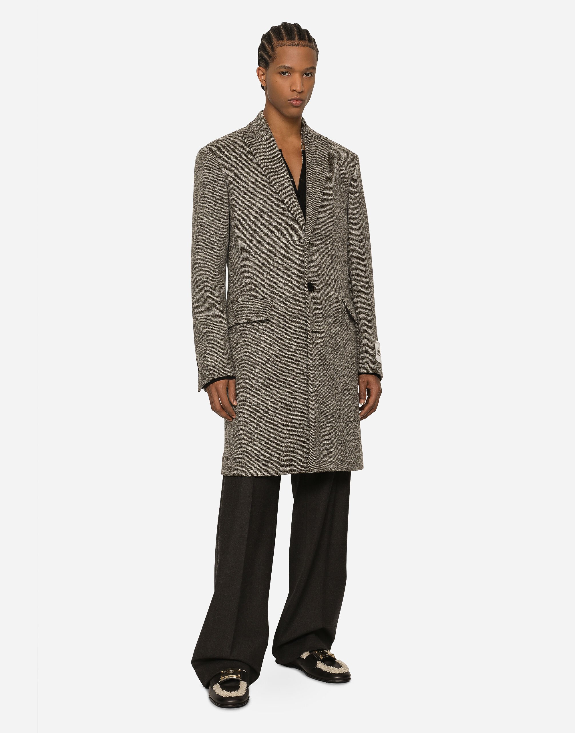 Multicolor wool deals coat