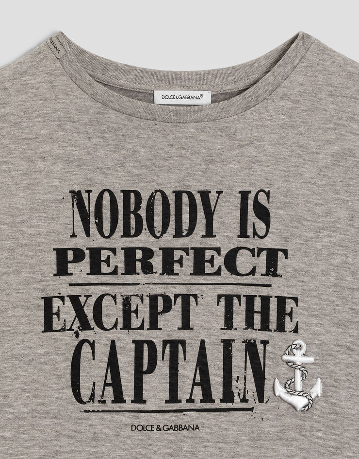 Dolce & Gabbana Jersey t-shirt Grey L4JTJWG7QNA
