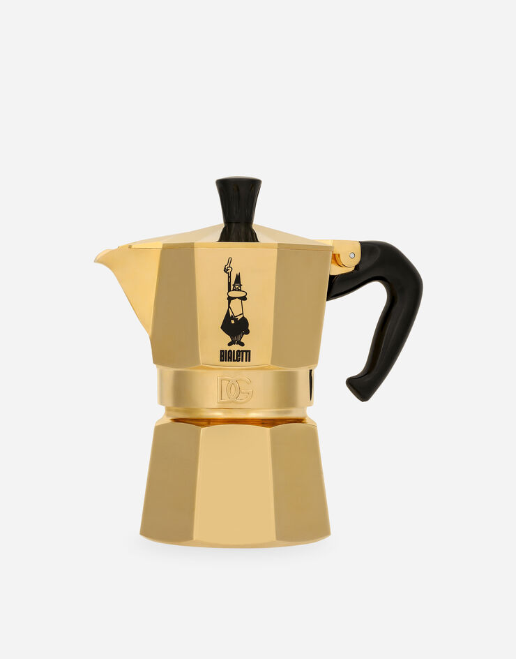 Dolce & Gabbana Декоративная гейзерная кофеварка Bialetti Dolce&Gabbana с позолотой 24 карата разноцветный TCCE28TCAFF