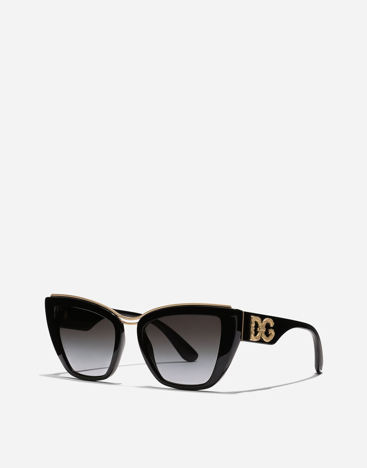 Dolce & Gabbana Солнцезащитные очки DG Amore ЧЕРНЫЙ VG6144VN18G