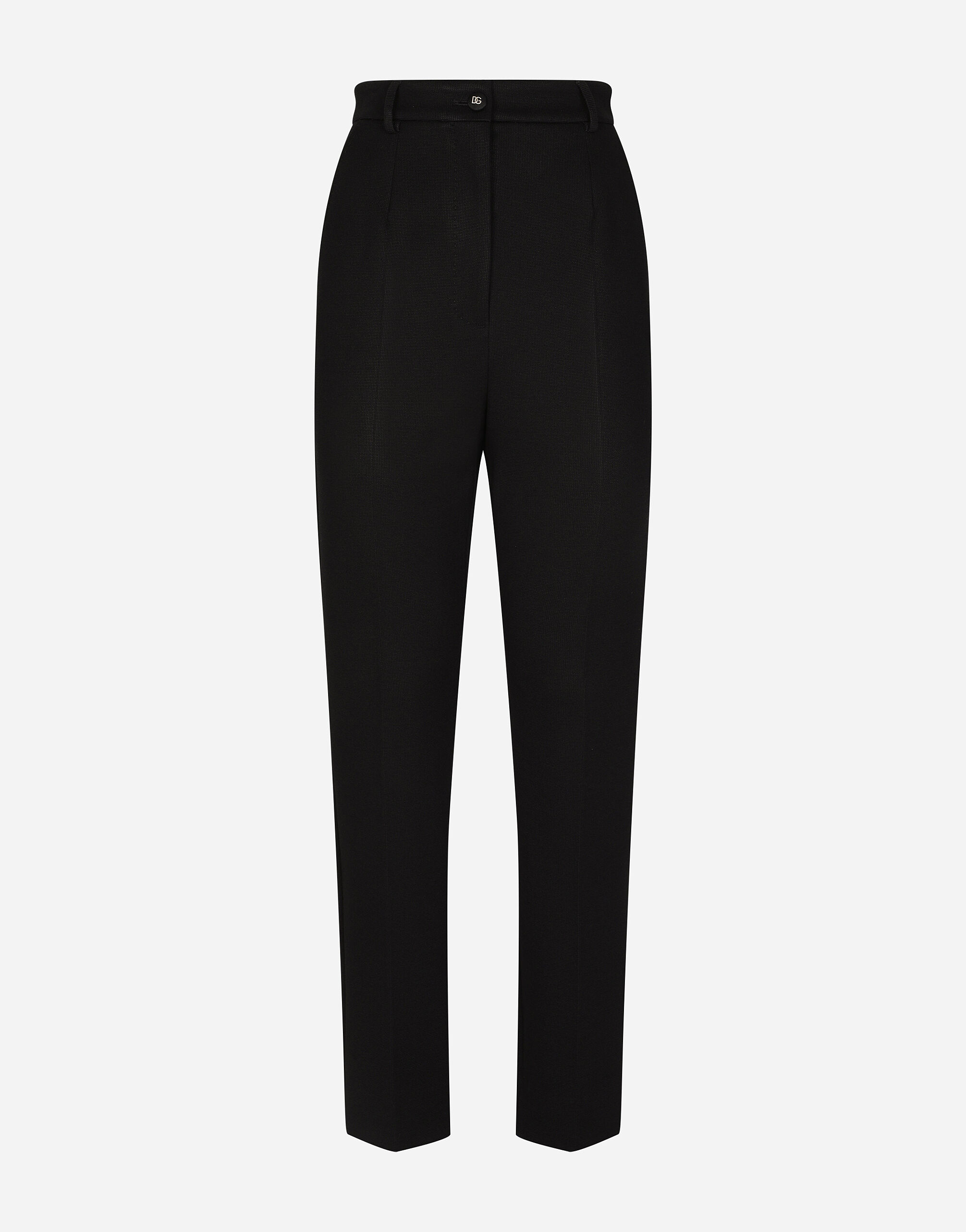 Dolce & Gabbana Milano rib pants Black BB6003A1001