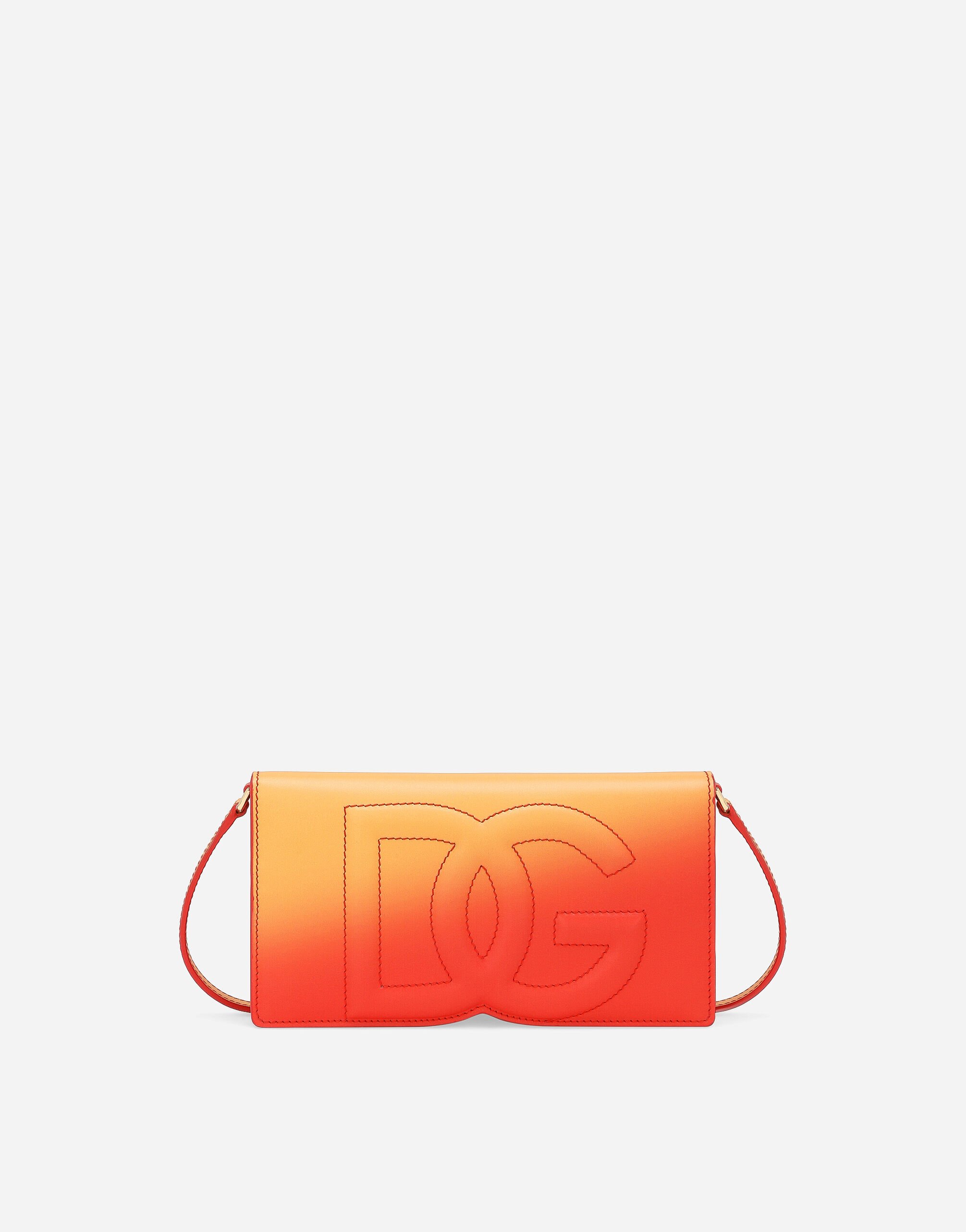 Dolce & Gabbana Phone Bag DG Logo Print FN090RGDAWX