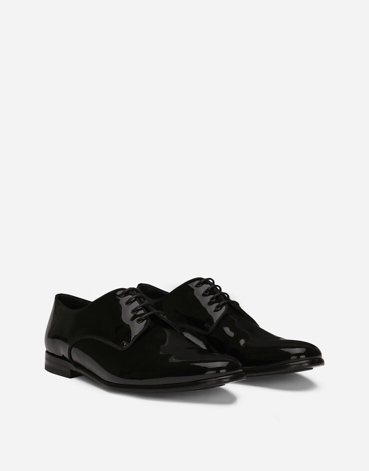 Dolce & Gabbana Calfskin derby shoes Black A10703AX651