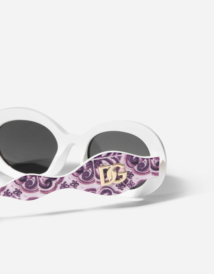 Dolce & Gabbana Maiolica viola sunglasses Violet maiolica print VG4006VP95R