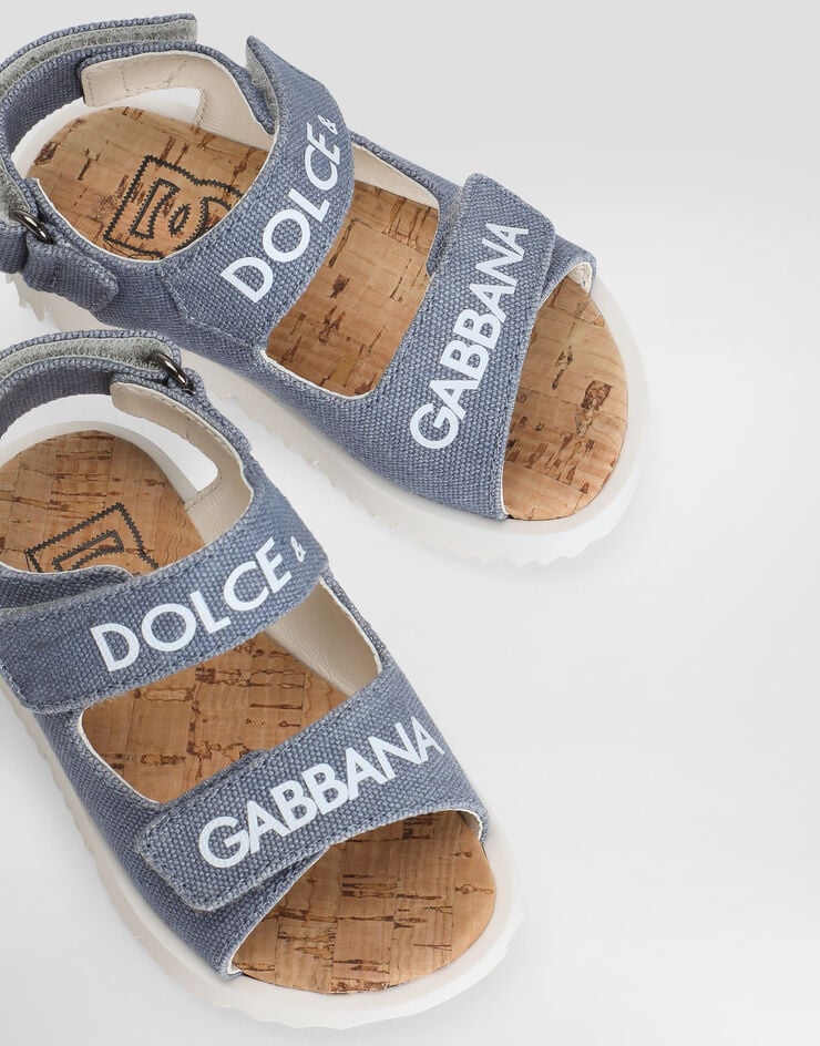 Dolce & Gabbana Canvas sandals Dolce & Gabbana Canvas sandals Azure DL0092AW520