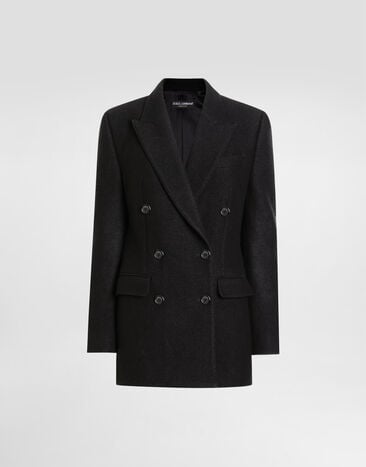 Dolce & Gabbana Wool cloth jacket Black F29UBTHU2BB