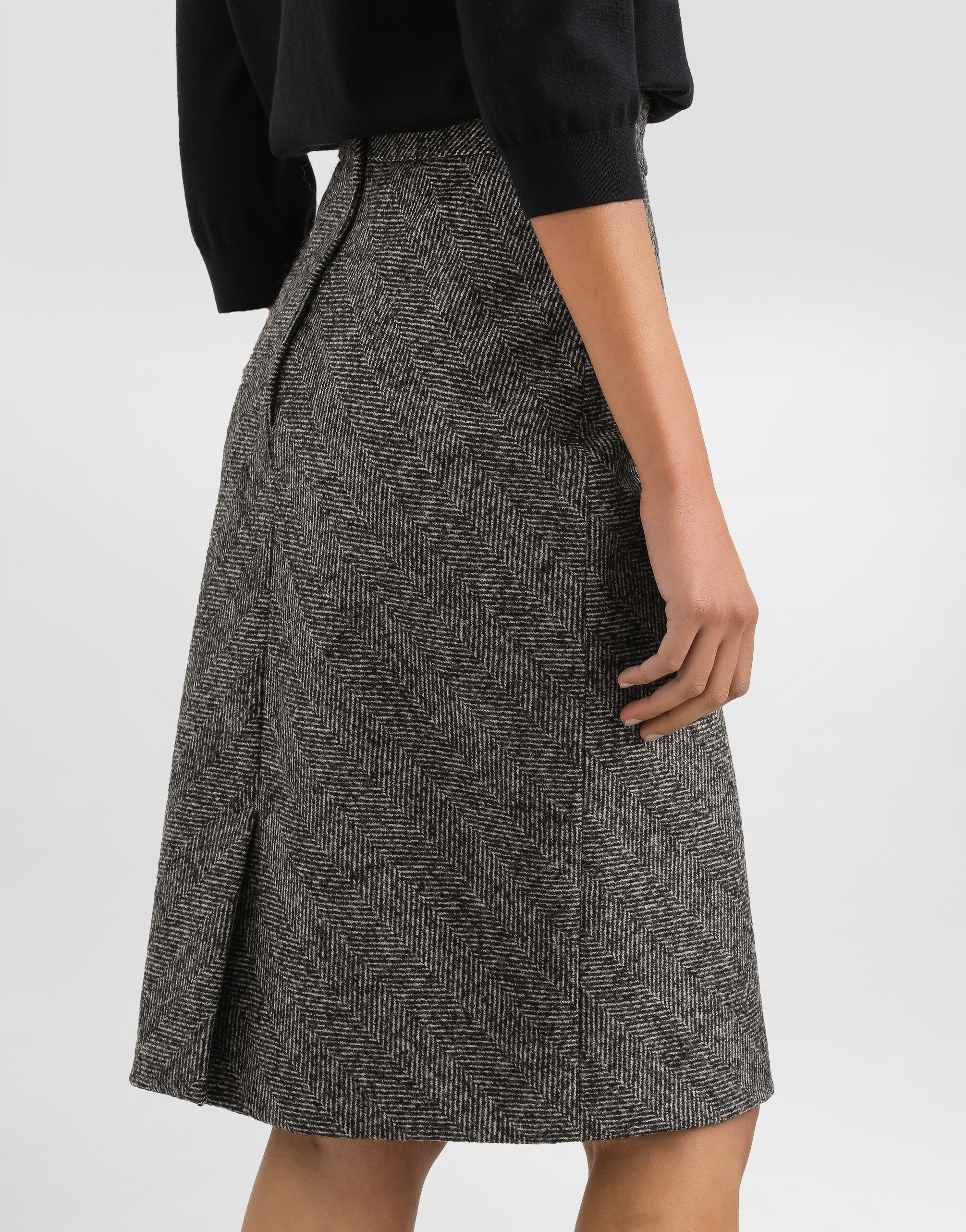 DOLCE & GABBANA ブラックレーススカート 36 DOLCE & GABBANA ブラックレーススカート 36