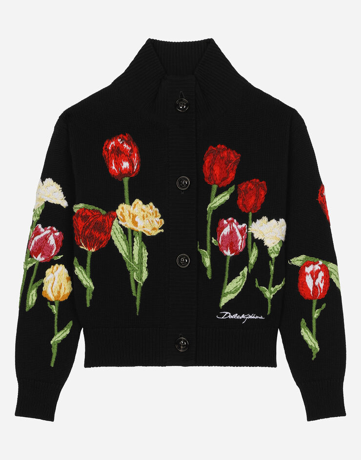 Dolce & Gabbana CARDIGAN Blue L5KWL2JBCDT