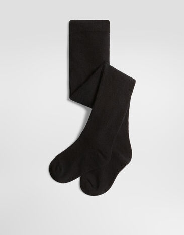 Dolce & Gabbana Perforated tights with logo  LBKAF1JBCKY