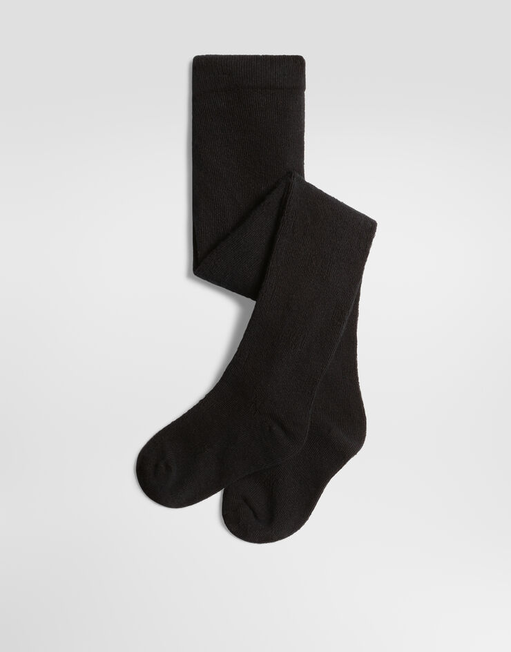 Dolce & Gabbana Perforated tights with logo  LBKAF1JBCKY
