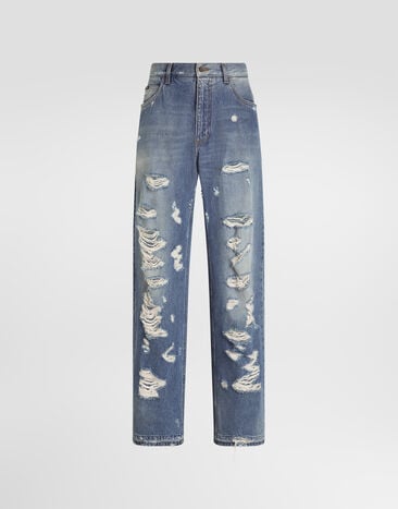 Dolce & Gabbana Denim trousers Multicolor GP18LDG8QA8