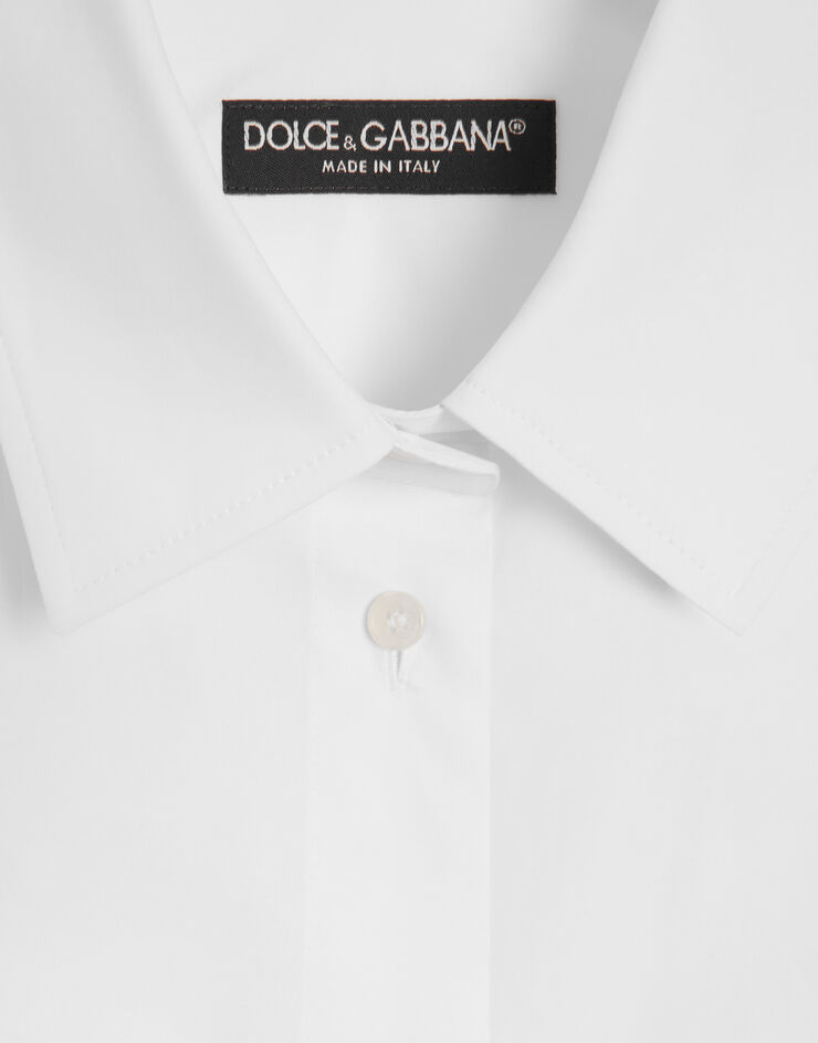 Dolce & Gabbana Poplin shirt Dolce & Gabbana Poplin shirt White F5G19TFUEFM