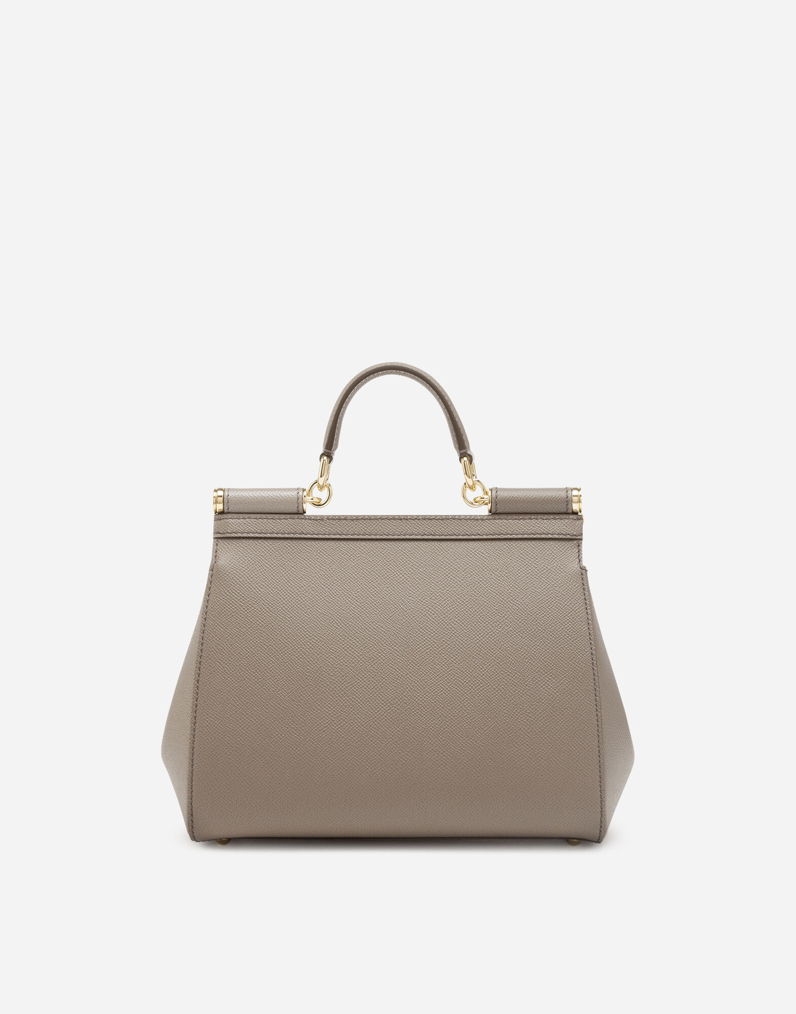 Large Sicily handbag in Grey for Women Dolce Gabbana