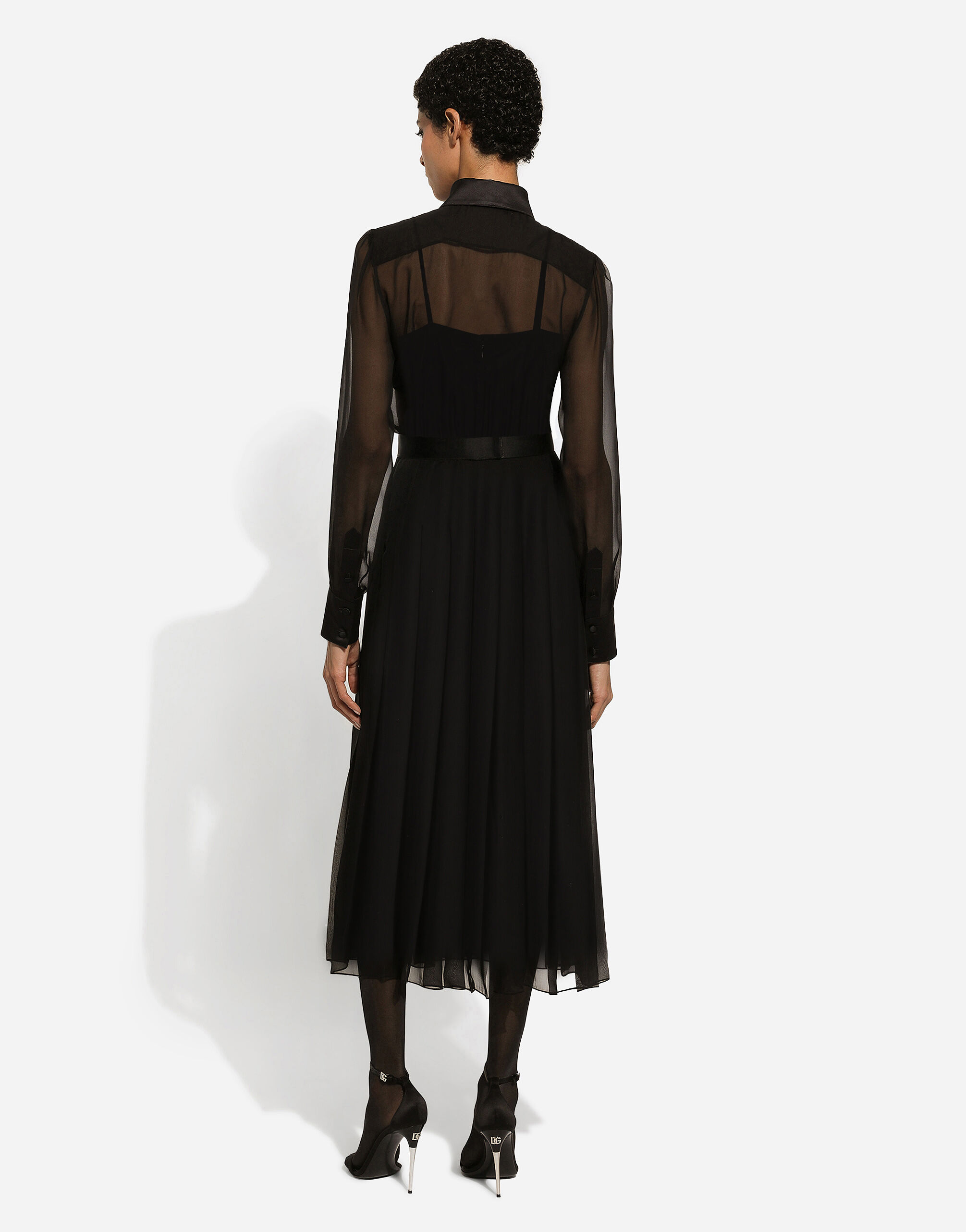 Robe chemise mousseline deals