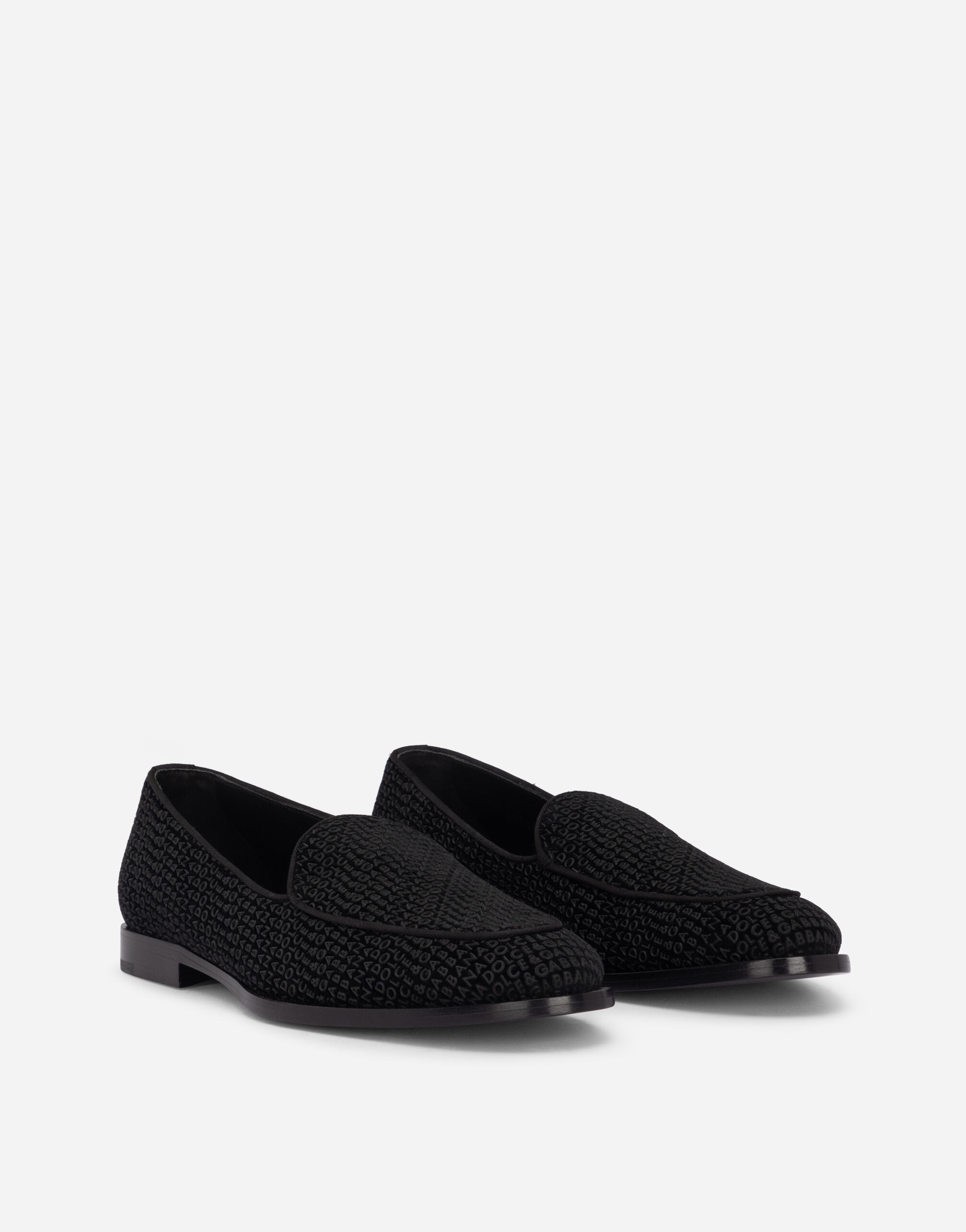 Dolce gabbana velvet shoes outlet